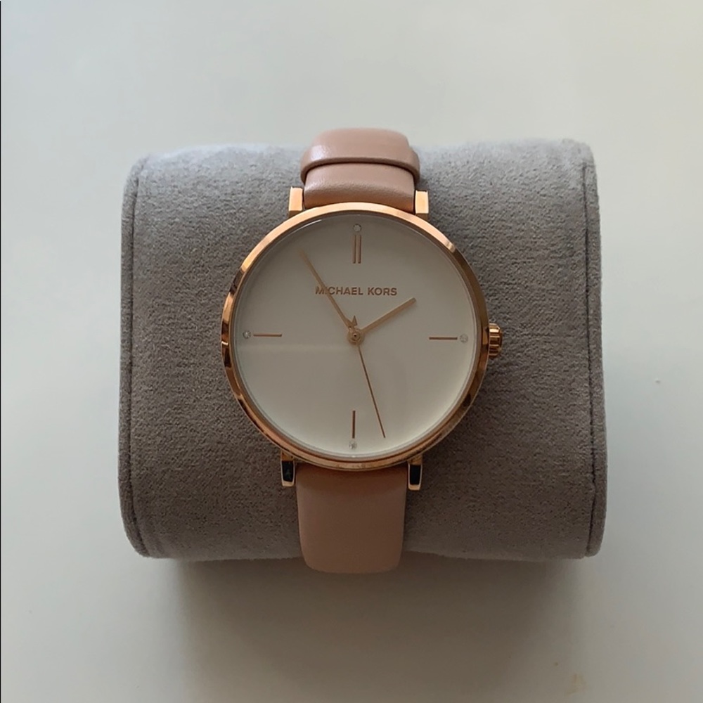 Blush pink Michael Kors Watch